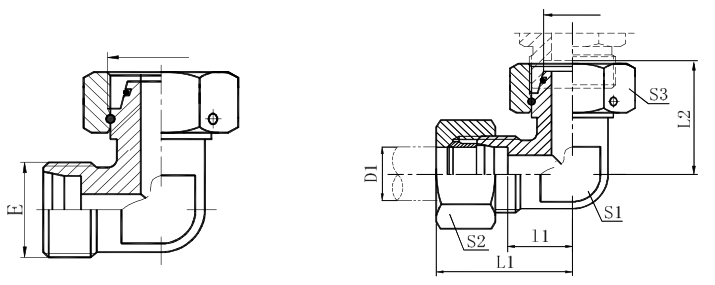 Размерный лист трубы для поворотного коленчатого соединителя