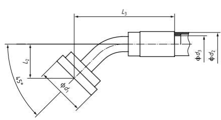 Фитинги для шлангов с коленом под углом 45° (E45)